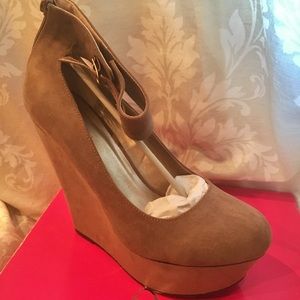 Dream pairs ankle strap wedges